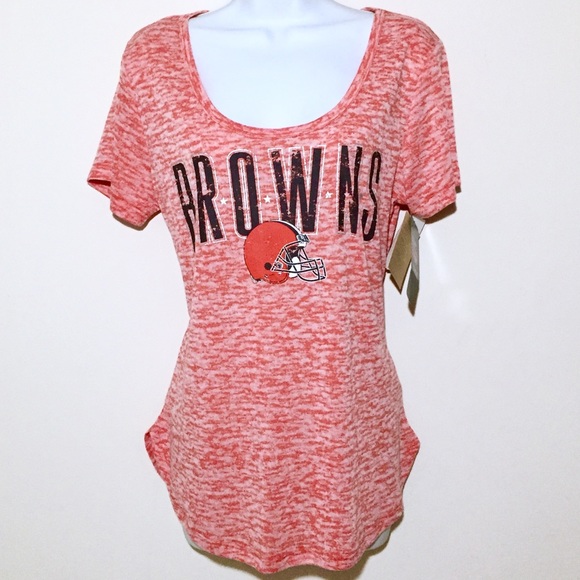NFL Tops - 🏈NWT NFL Cleveland Browns orange scoop neck 🏈
